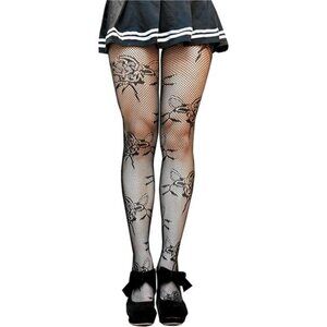 Fishnet Patterned Tights